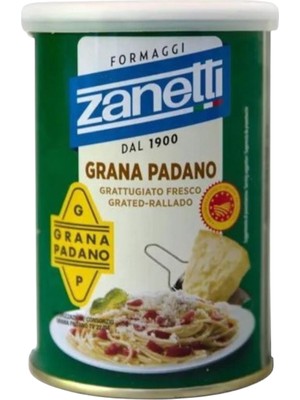 Zanetti Yarım Yağlı Rendelenmiş Grana Padano 160 G ( 1 Adet )
