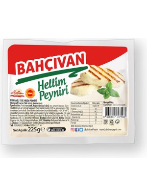 Montreal Bahçıvan Hellim Peyniri 225 G ( 1 Adet )