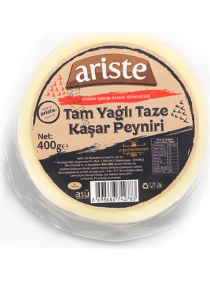 Montreal Ariste Taze Kaşar Peyniri 400 G ( 1 Adet )