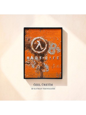 Saes Labs Half-Life Lambda 3D Tablo 15×20 cm