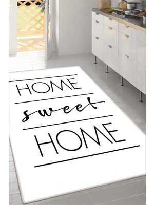 Lioara Home Dijital Baskılı Halı – Modern, Kaymaz Taban, Mutfak  Için Halı