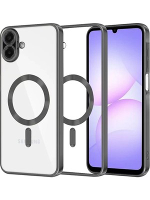 Newface Samsung Galaxy A07 4g Kross Magneticsafe Kapak - Siyah