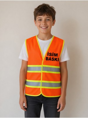 Teknik Çocuk Mühendis Yelek ( Isme Özel Baskılı )