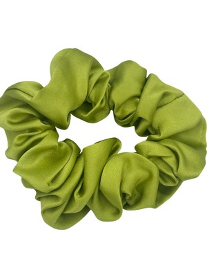 Icon Silk Saf Ipek Saç Tokası Orta Boy (Uçuk Yeşil)