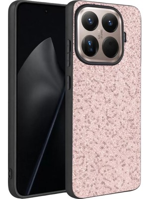 Onegif Xiaomi Mi 15T Pro Bright Simli Kapak - Pembe