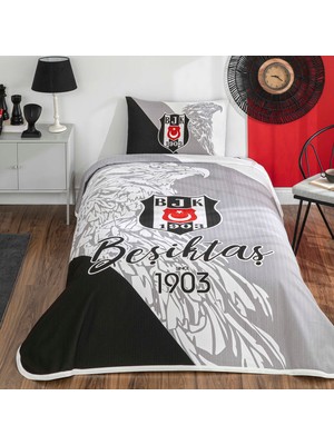 Taç Lisanslı Beşiktaş Sınce 1903 Tek Kişilik Pike Takımı