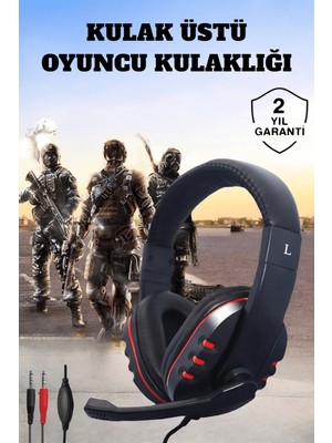 Emh Store Mikrofonlu, Gürültü Engelleyici ve Dayanıklı Kulaklık: Oyun Performansınızı Zirveye Taşıyın - Lisinya