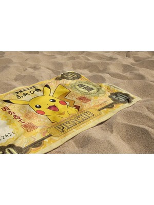 Sarel Group Pikachu Baskılı Plaj Havlusu