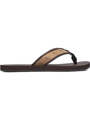 Guess Erkek Dıngle Parmak Arası Terlik FMJDINFAL21