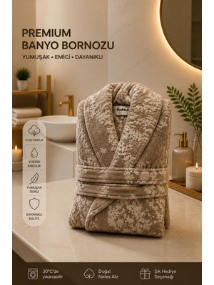 Özdilek Bornoz Elite Soft Bej L Beden