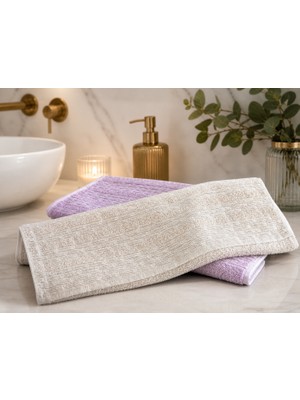 %100 Pamuk Jakarlı El Yüz Havlusu 47X82 cm – Yumuşak Dokulu, Yüksek Emici, Çeyizlik & Misafir Havlusu, Renkli Desenli Banyo & Mutfak Havlusudilex