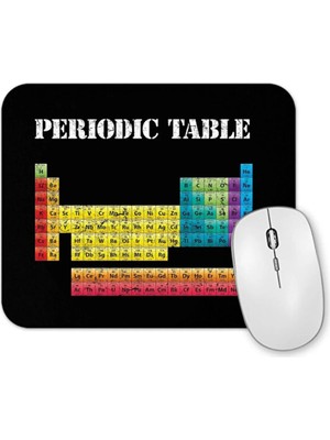 Toyaso Periyodik Tablo Periodic Table Kimya Kimyager Temalı Mouse Pad 23X19CM
