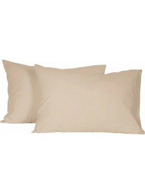 55 x 75 cm Büyük Boy Yastık Kılıfı Ranforce % 100 Pamuklu 2 Adet Fermuarlı
