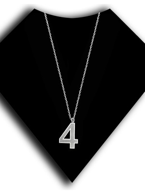 Roxx Jewellery 925 Ayar Gümüş 4 Sayısı Erkek Kolye