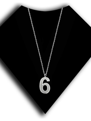 Roxx Jewellery 925 Ayar Gümüş 6 Sayısı Erkek Kolye
