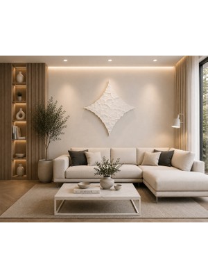 Yıldız Tablosu 3' Lü Set Beyaz