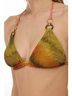 Ayyıldız 5631 Yeşil Üçgen Bikini Takımı