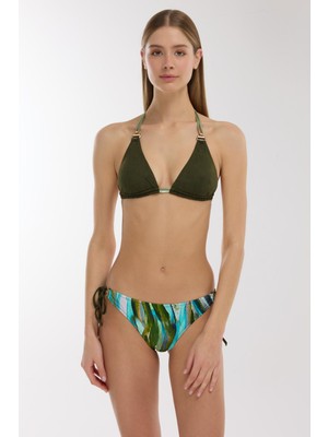 Ayyıldız 5613 Yeşil Üçgen Bikini Takımı