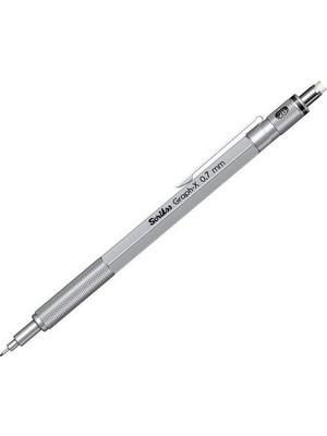 TeknoKapsül Versatil Kalem Metal Graph-X 0.7mm Kurşun Gri