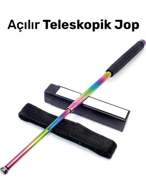 Erol Av A Kalite Çelik Teleskopik Jop – Üstün Dayanıklılık ve Caydırıcılık (3 Renk Seçeneği)