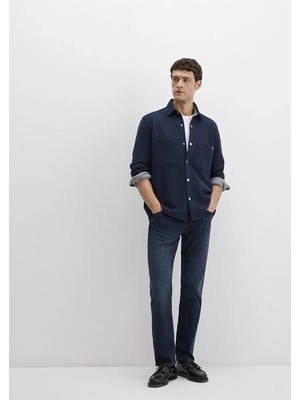 Mavi Hunter Lux Black Puslu Koyu Mavi Jean Pantolon 0020290825
