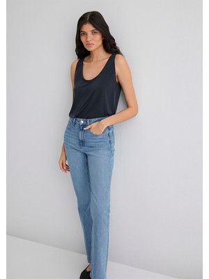 Mavi Soft-Premium Siyah (Tencel™) Modal Karışımlı Atlet 1613216-900