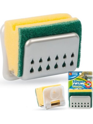 Hereveoyuncak Süngerr Askısı Sponge Hanger -Bulaşık Süngeri Askısı