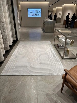 Merinos Jonas Gri Jel Dmr Halıcılık Modern Kaymaz Taban Salon Hol, Koridor Mutfak Yıkanabilir Jel Kesme Yolluk