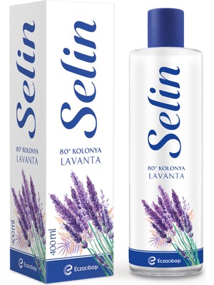 Selin Lavanta Kolonya 400 ml 80 Derece Dökme Plastik Ambalajda Ferahlatıcı Koku