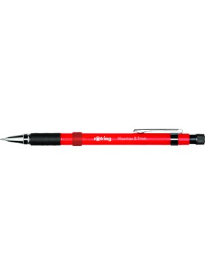 Rotring Visumax Kırmızı 0,7 Mm Uç Boyutlu Versatil Kalem Ergonomik Tasarıma Sahip