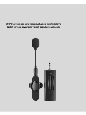Kablosuz Mikrofon K35 - Lisinya