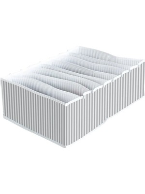 Ozcmax 8 Bölmeli Xl Pratik Bölmelii Çekmece Düzenleyici Organizer(Iç Çamaşırı Kravat Çorap Düzenleyici)