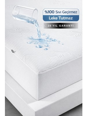 Formeya Soft Bambu Desenli Premium Su Sıvı Geçirmez Alez Tek-Çift Kişilik-Battal Boy Yatak Koruyucu Alez