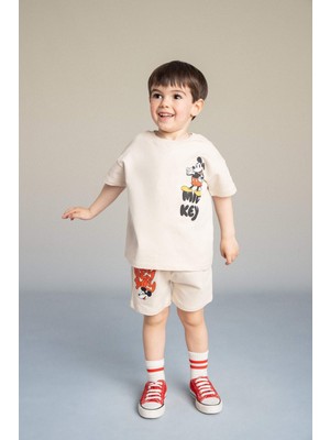 DeFacto Disney Mickey & Minnie 2'li Takım Erkek Bebek G9911A526SM
