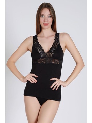 Belinay 0644 Kadın Dantelli Atlet