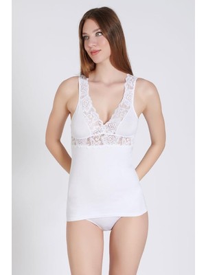 Belinay 0644 Kadın Dantelli Atlet