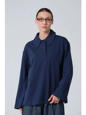 Qooqup Yakalı Sweat