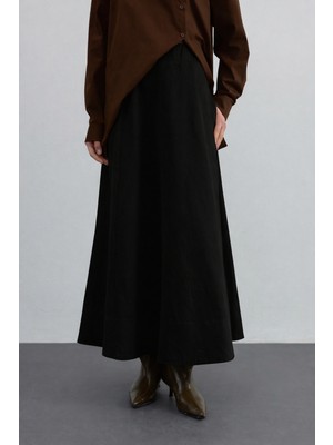 Qooqup Gabardin Etek
