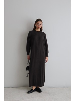 Qooqup Oversize Triko Elbise