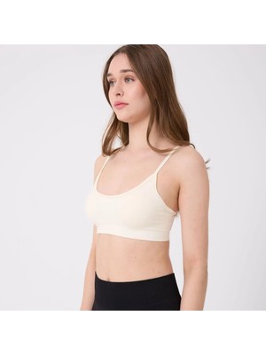 Forever More Irin Model Ince Askılı Pedli Toparlayıcı Spor Büstiyer