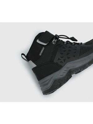 Lumberjack Getop Hı 5pr Siyah Erkek Çocuk Outdoor Bot Tekstil ve PU Malzeme ile Rahat Kullanım