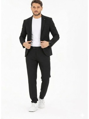 Trend Moda Dünyası SPOR ERKEK TAKIM ELBİSE SLIM FIT FULL LİKRALI ŞIK VE RAHAT ÖZEL GÜN KOMBİNİ