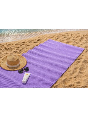 Mata Çeyiz Plaj Hasırı ve Deniz Matı 70X150 cm - Kamp Piknik Bahçe Balkon Teras - Suya Dayanıklı Katlanabilir Plaj Örtüsü