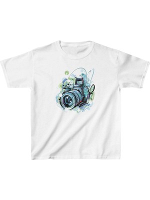 İlk El Grup Ieg™ Çocuk Baskılı T-Shirt - Beyaz
