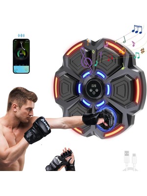 İlk El Grup Bluetooth Hoparlör Özellikli Duvar Boks Makinesı 9 Mod Seviye Ayarlı Müzikli Boks Makinesı