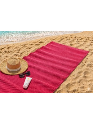 Mata Çeyiz Plaj Hasırı ve Deniz Matı 70X150 cm - Kamp Piknik Bahçe Balkon Teras - Suya Dayanıklı Katlanabilir Plaj Örtüsü