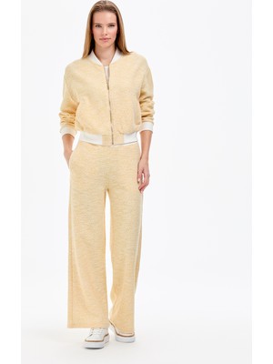 Pierre Cardin Kadın Limon Flare Fit Eşofman Altı 50319909-VR035