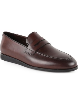 Libero Erkek Hakiki Deri Klasik Loafer Ayakkabı Bağcıksız Günlük Ofis Modeli L6043