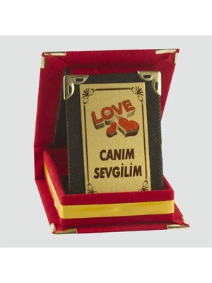 Zero Land Depomix Canım Sevgilim Plaketi-Kırmızı