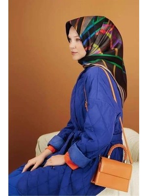 Armine Nostalji Serisi Twill İpek Eşarp 8843D-07